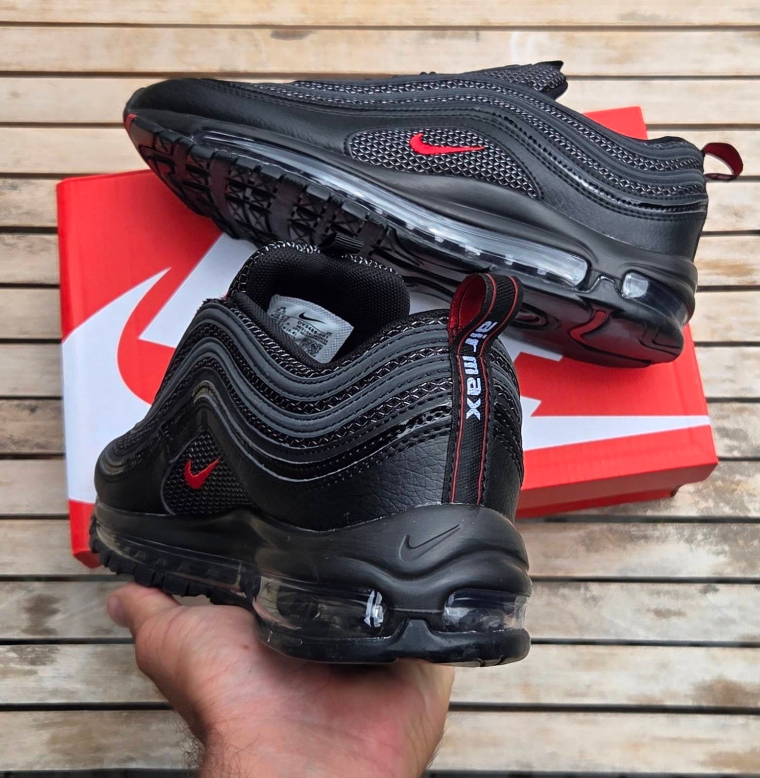 Nike Air Max 97 Black University Red